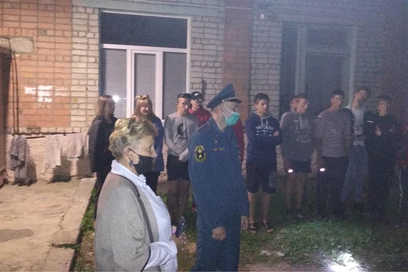 В Новозыбкове студентов минувшей ночью подняли по «ТРЕВОГЕ», пожарной!