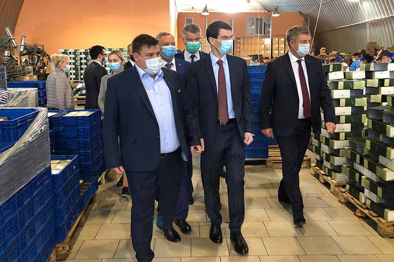 Полпред Президента России посетил лидирующие производства брянской пищевой отрасли