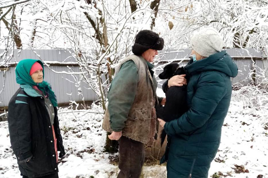 В Клинцовском районе Брянской области прошла акция, которой призвали заботиться о бездомных животных