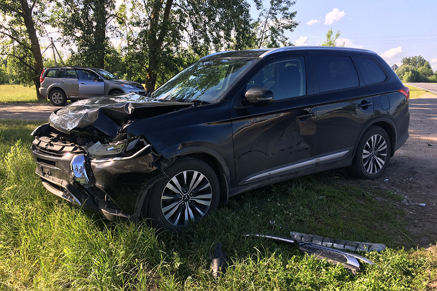 В Творишине Гордеевского района произошло ДТП. Одним из водителей столкнувшихся авто был несовершеннолетний