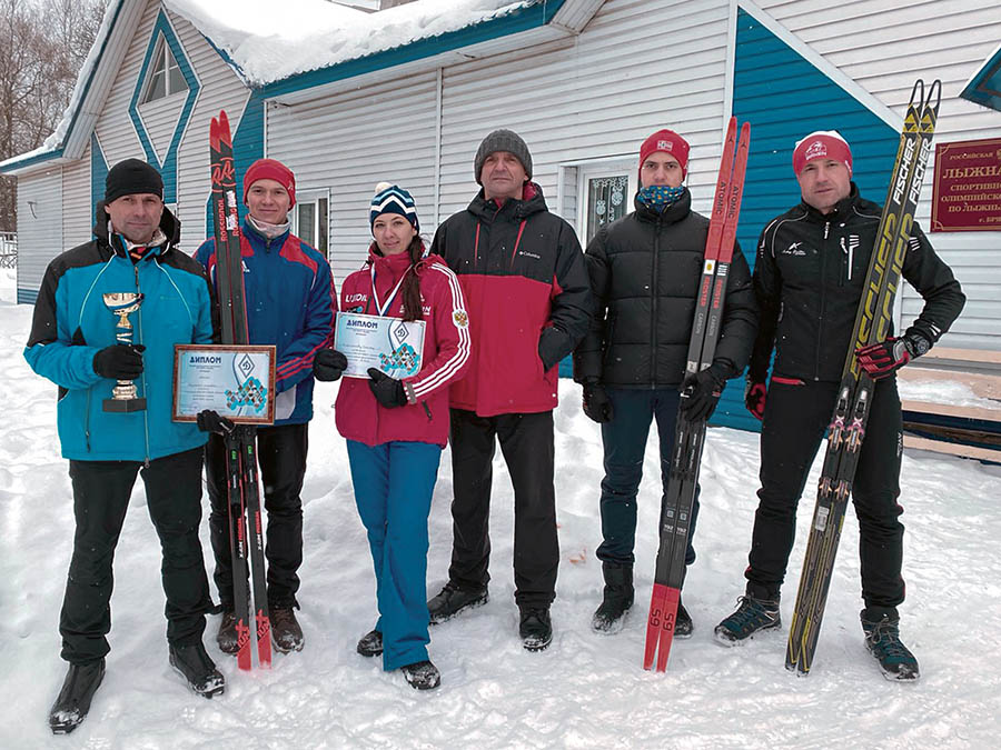 Команда Брянской таможни стала призером чемпионата по лыжным гонкам
