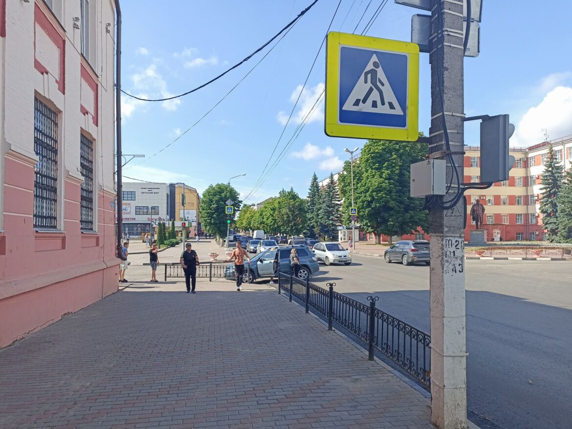Очередное ДТП в Клинцах произошло на заасфальтированной улице